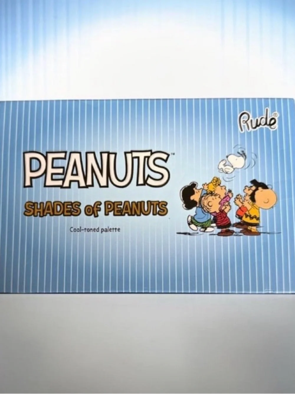 Rude X Peanuts. Shades of Peanuts Cool-tone Eyeshadow Palette with 15 sh…